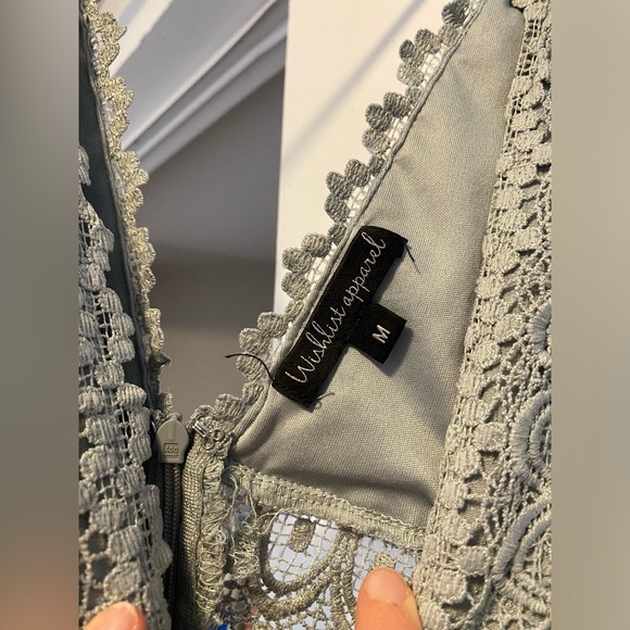 Women’s Baby Blue Dress - Picture 3 of 4